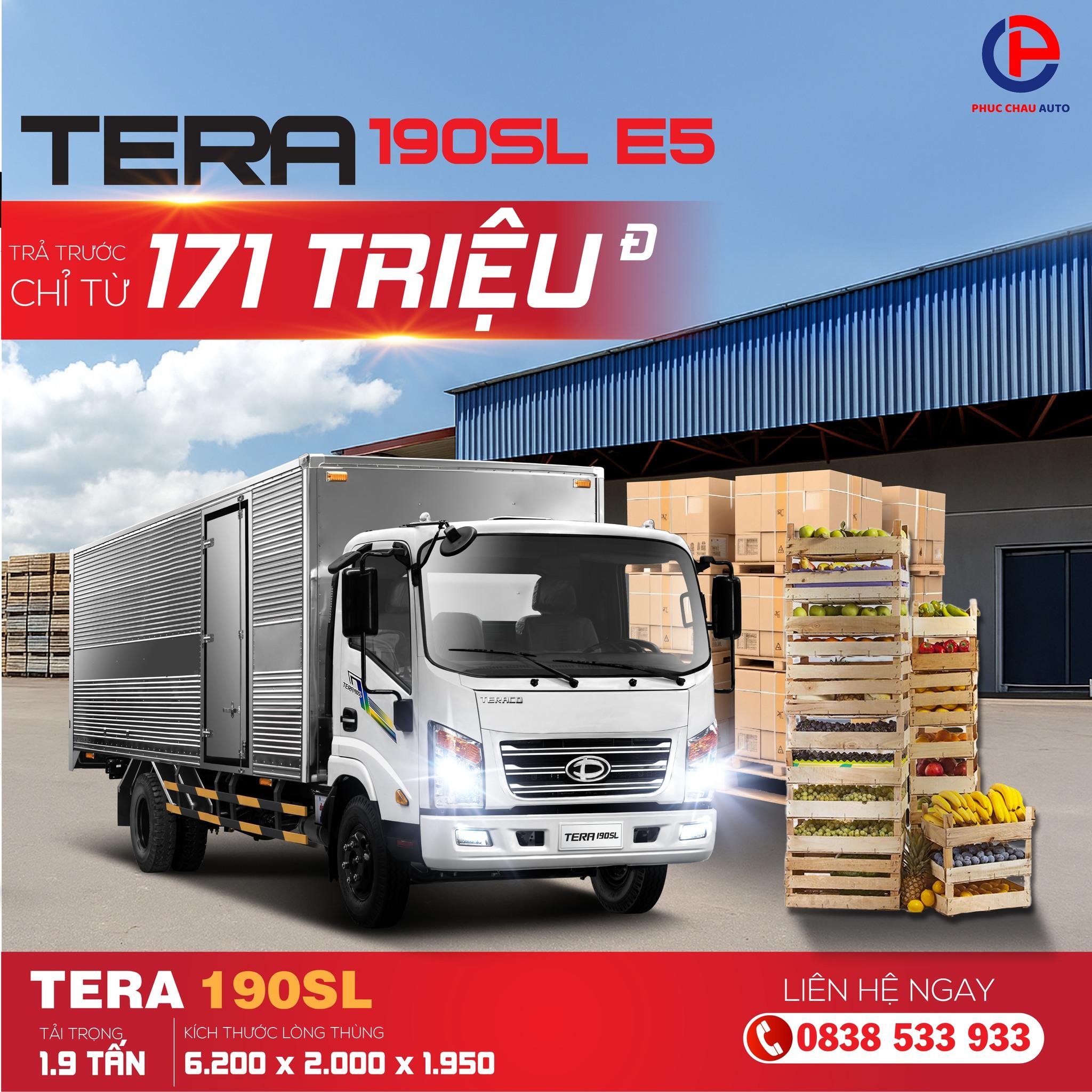 🚚 Xe tải TERA 190SL – Lựa chọn thông minh cho tháng 9 này nếu quý khách đang cần một dòng xe mạnh mẽ , bển bỉ và đặt biệt là tiết kiệm nhiên liệu thì không thể nào bỏ lỡ dòng xe Tera 190SL