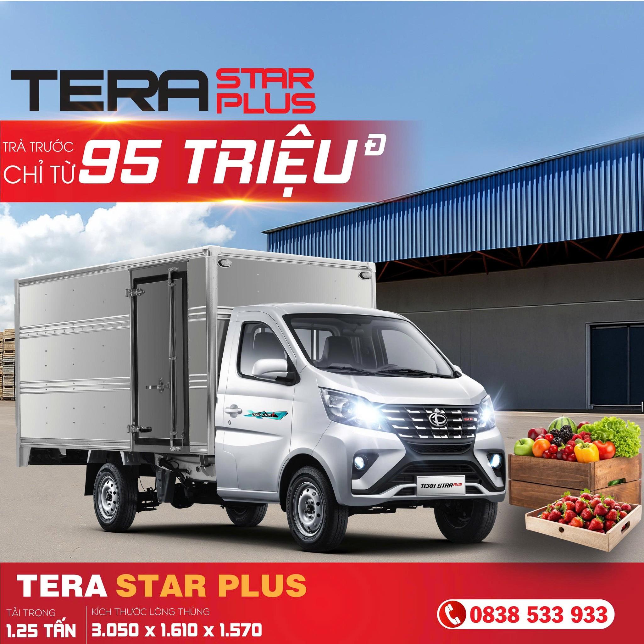 🚛 TERA Star Plus thùng mui bạt – Sự lựa chọn hoàn hảo cho vận tải đa năng