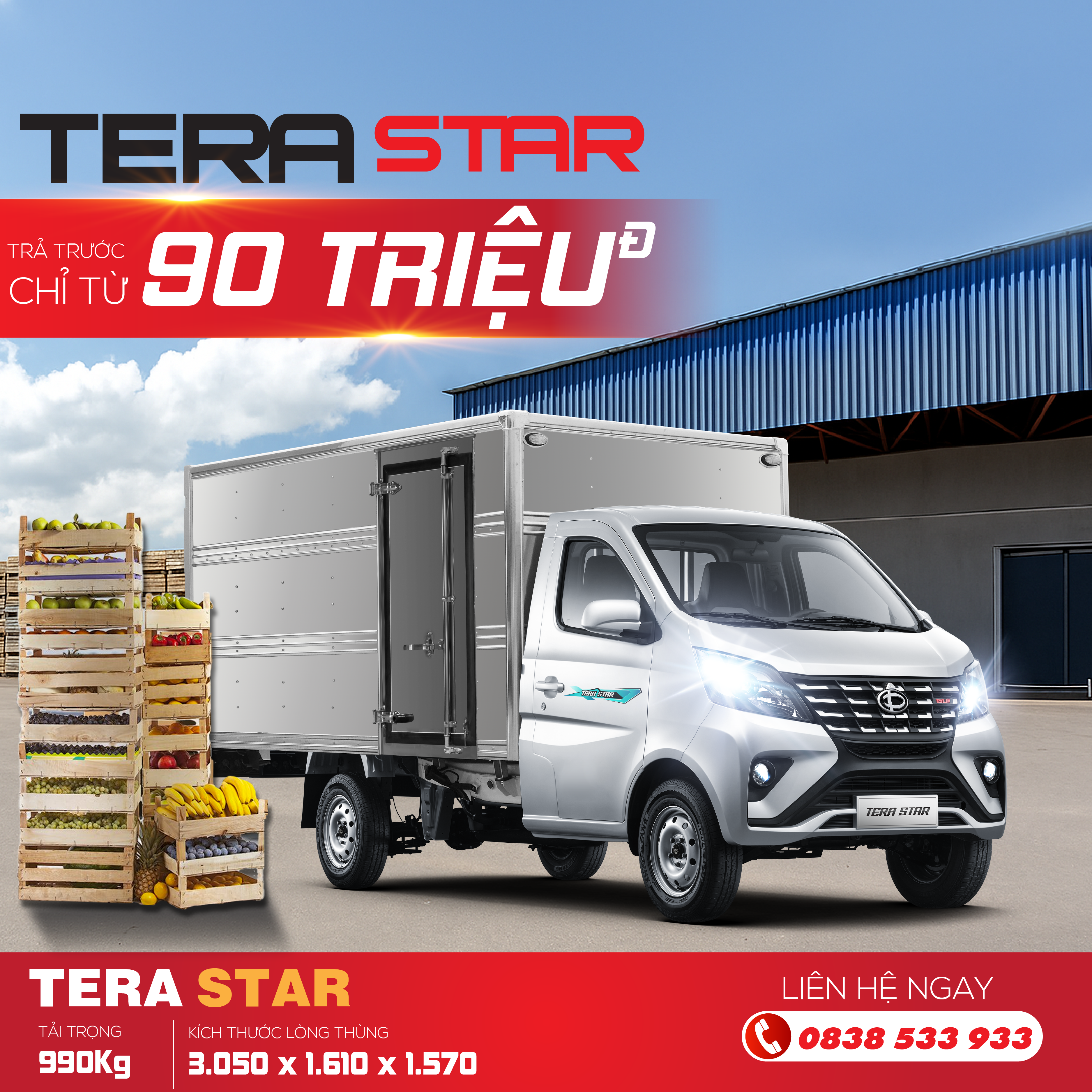 🚛 TERA STAR THÙNG KÍN – LỰA CHỌN TỐI ƯU CHO DOANH NGHIỆP THÁNG 7