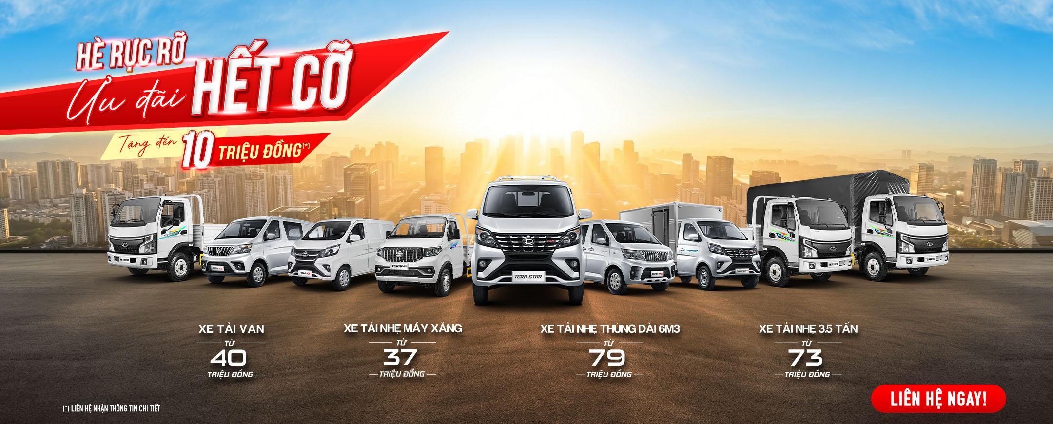 Xe tải 2 tấn - 3 tấn