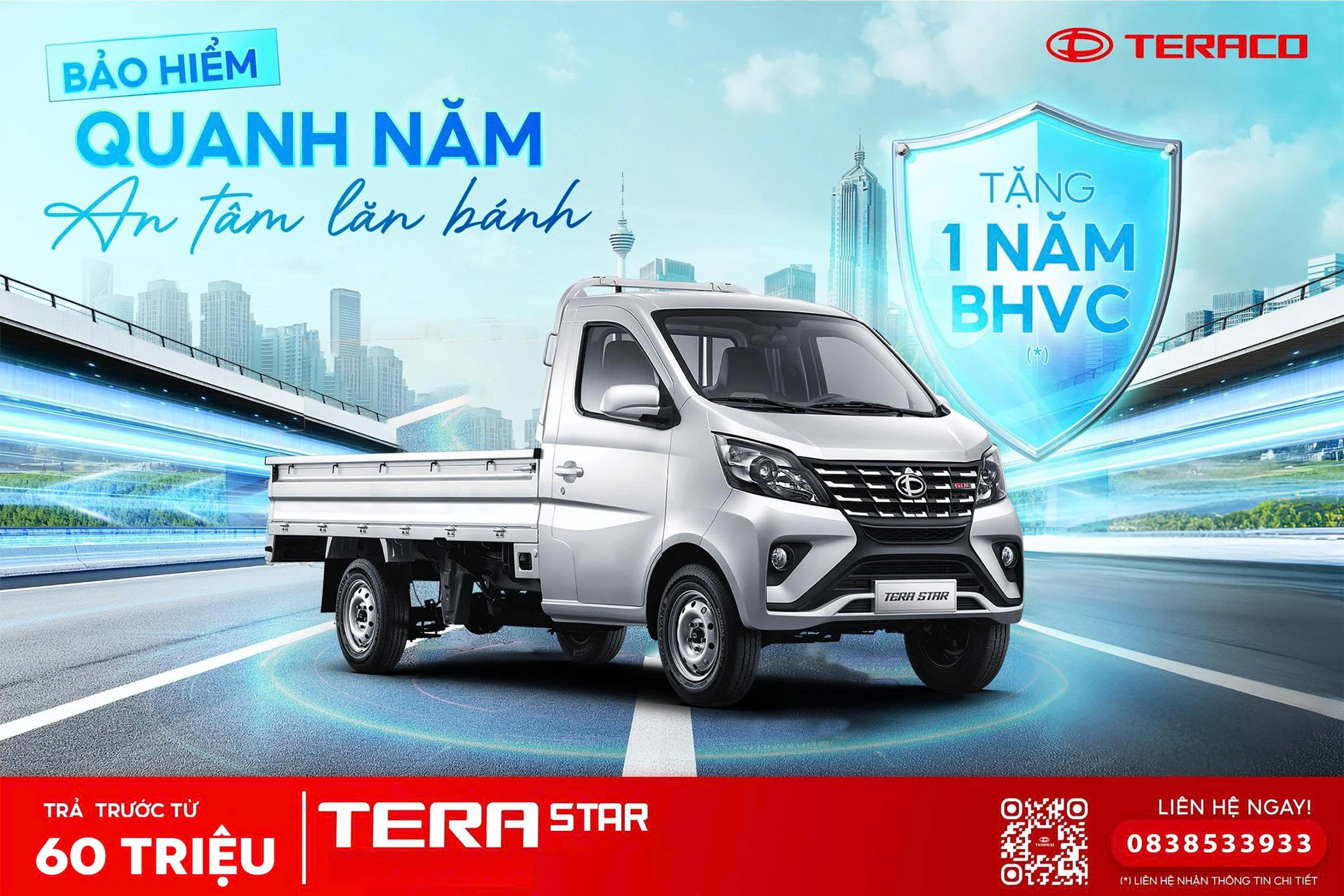 🚛 TERA STAR THÙNG LỬNG – GIẢI PHÁP VẬN TẢI HIỆU QUẢ, CHI PHÍ TỐI ƯU