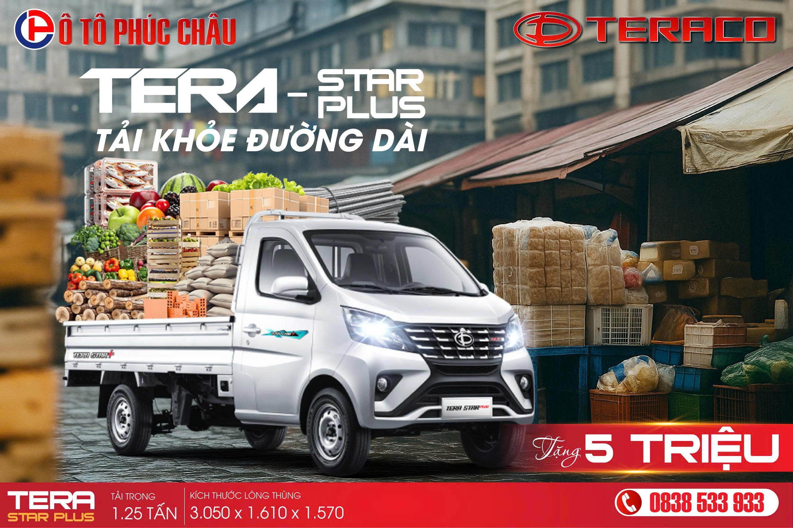 🌟 Tera Star Plus: Tối Ưu Tải Trọng – Đón Đầu Lợi Nhuận